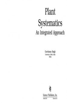 Plants Systematics: An Integrated Approach
