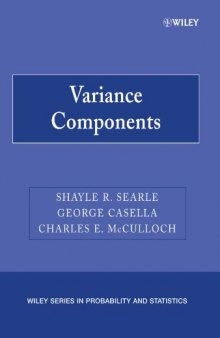 Variance Components (Wiley Series in Probability and Statistics)