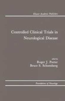 Controlled Clinical Trials in Neurological Disease