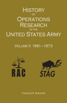 History of Operations Research in the United States Army, V.  2, 1961-1973