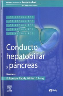 Conducto hepatobiliar y páncreas. Los Requisitos en Gastroenterología