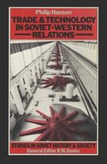 Trade and Technology in Soviet-Western Relations