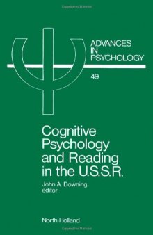 Cognitive psychology and reading in the U.S.S.R.