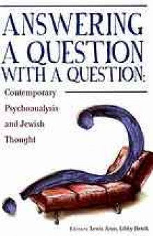 Judaism & contemporary psychoanalysis