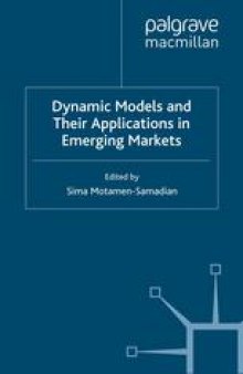 Dynamic Models and Their Applications in Emerging Markets