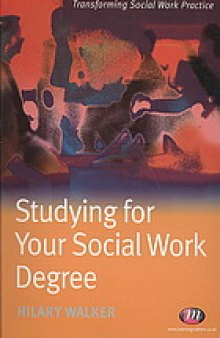 Studying for your social work degree