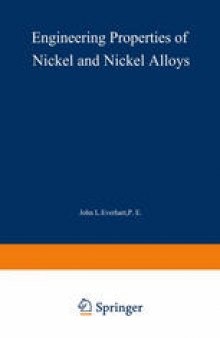 Engineering Properties of Nickel and Nickel Alloys