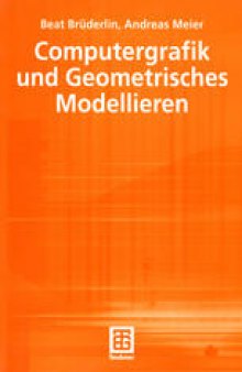 Computergrafik und Geometrisches Modellieren