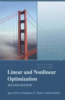 Linear and nonlinear optimization