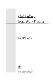 Multicultural social work practice