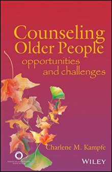 Counseling older people : opportunities and challenges