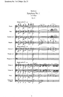 The Nine Symphonies in Full Score