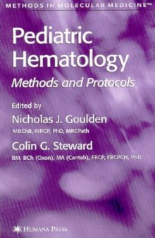 Pediatric Hematology: Methods and Protocols 