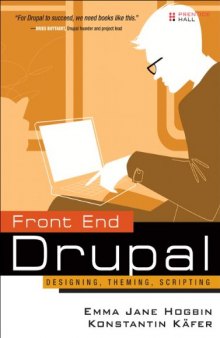 Front end Drupal: designing, theming, scripting