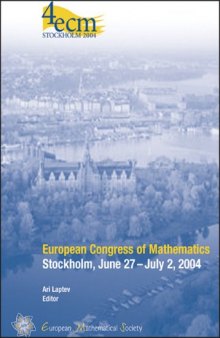 European Congress of Mathematics: Stockholm, June 27-july 2, 2004