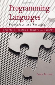 Programming Languages: Principles and Practices