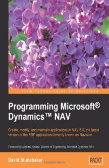 Programming Microsoft Dynamics NAV