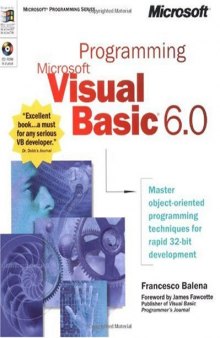Programming Microsoft Visual Basic 6.0