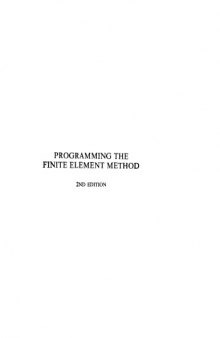 Programming The Finite Element Method