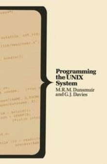 Programming the UNIX™ System