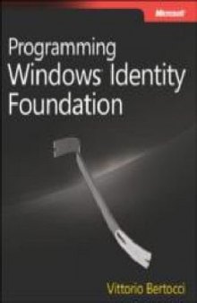 Programming Windows Identity Foundation 