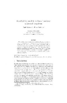 A multiplicity result for a class of nonlinear variational inequalities