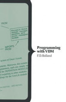 Programming with VDM