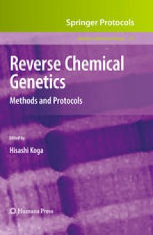 Reverse chemical genetics: methods and protocols