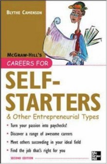 Careers for Self-Starters & Other Entrepreneurial Types, 2nd Edition