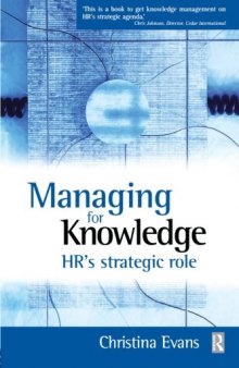 Managing the Knowledge - HR's Strategic Role