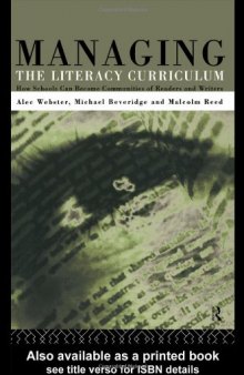 Managing the Literacy Curriculum