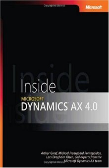 Inside Microsoft Dynamics AX 4.0