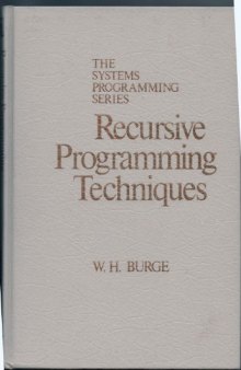Recursive Programming Techniques 