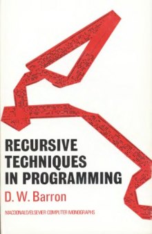 Recursive Techniques in Programming (Computer Monograph Series)