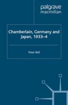 Chamberlain, Germany and Japan, 1933–4