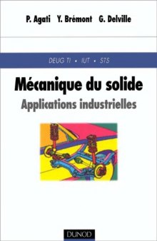 Mecanique du Solide, DEUG-DUT-BTS - Applications Industrielles