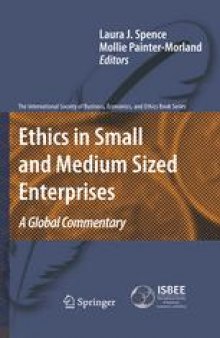 Ethics in Small and Medium Sized Enterprises: A Global Commentary