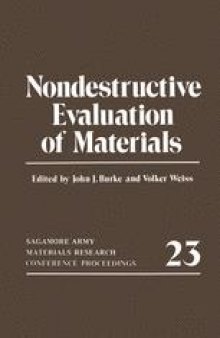 Nondestructive Evaluation of Materials