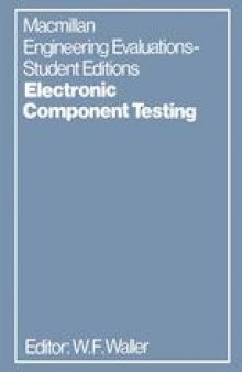 Electronic Component Testing