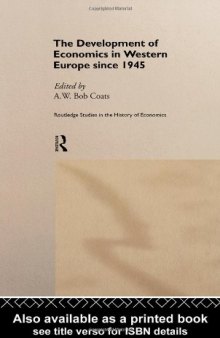 The Development of Economics in Western Europe Since 1945 