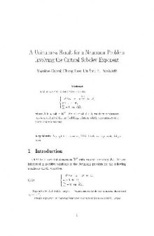 A uniqueness result for a Neumann problem involving the critical Sobolev exponent