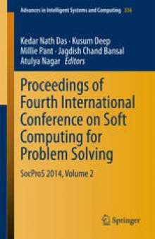 Proceedings of Fourth International Conference on Soft Computing for Problem Solving: SocProS 2014, Volume 2