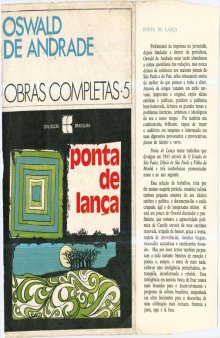 Obras completas Vol 5 - Ponta de lança (polêmica)