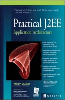 Practical J2ee Application Architecture