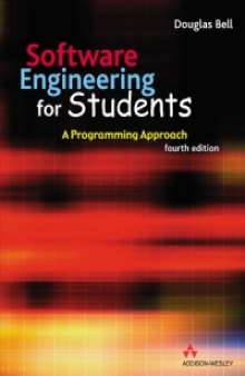 Software Engineering for Students, 4th edition: A Programming Approach