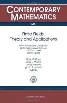 Finite Fields: Theory and Applications