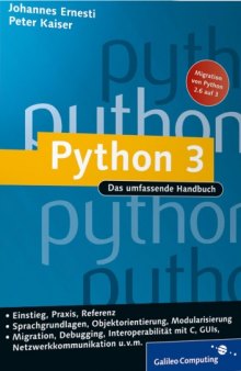 Python 3   Das umfassende Handbuch