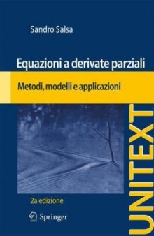 Equazioni a derivate parziali: Metodi, modelli e applicazioni