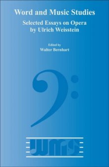 Selected Essays on Opera by Ulrich Weisstein 
