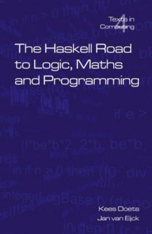 The Haskell road to logic, maths and programming